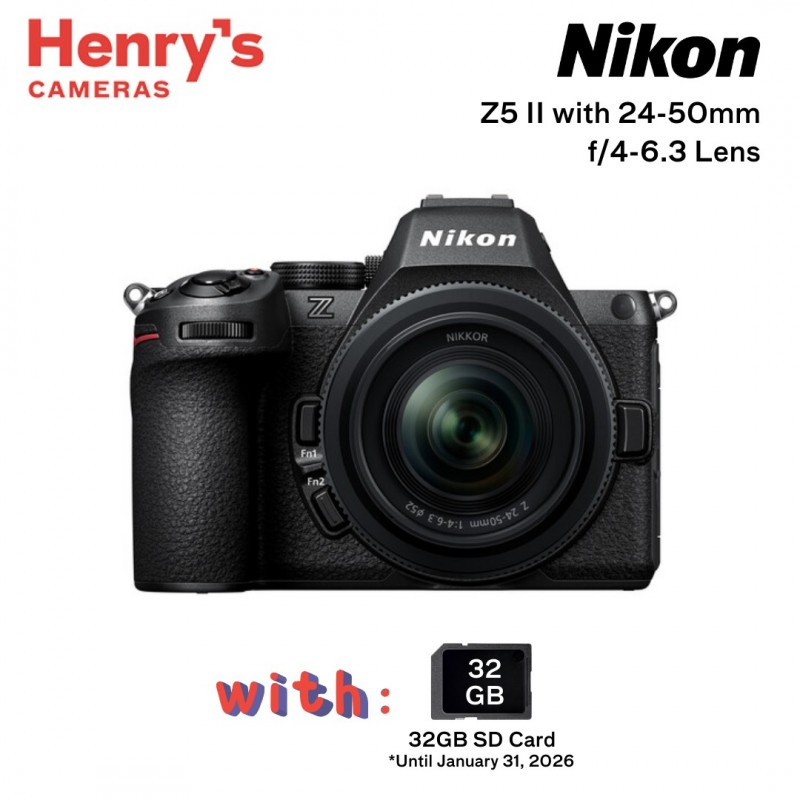 Nikon Z5 II With 24-50mm f/4-6.3 Lens Mirrorless Camera